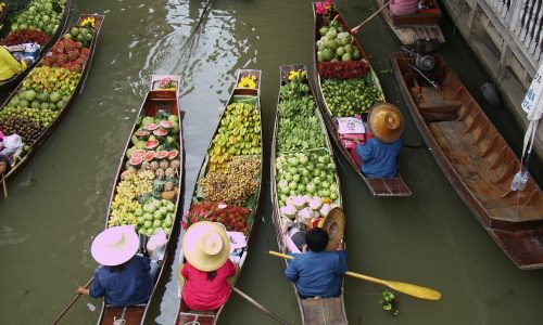 marché flottant thai